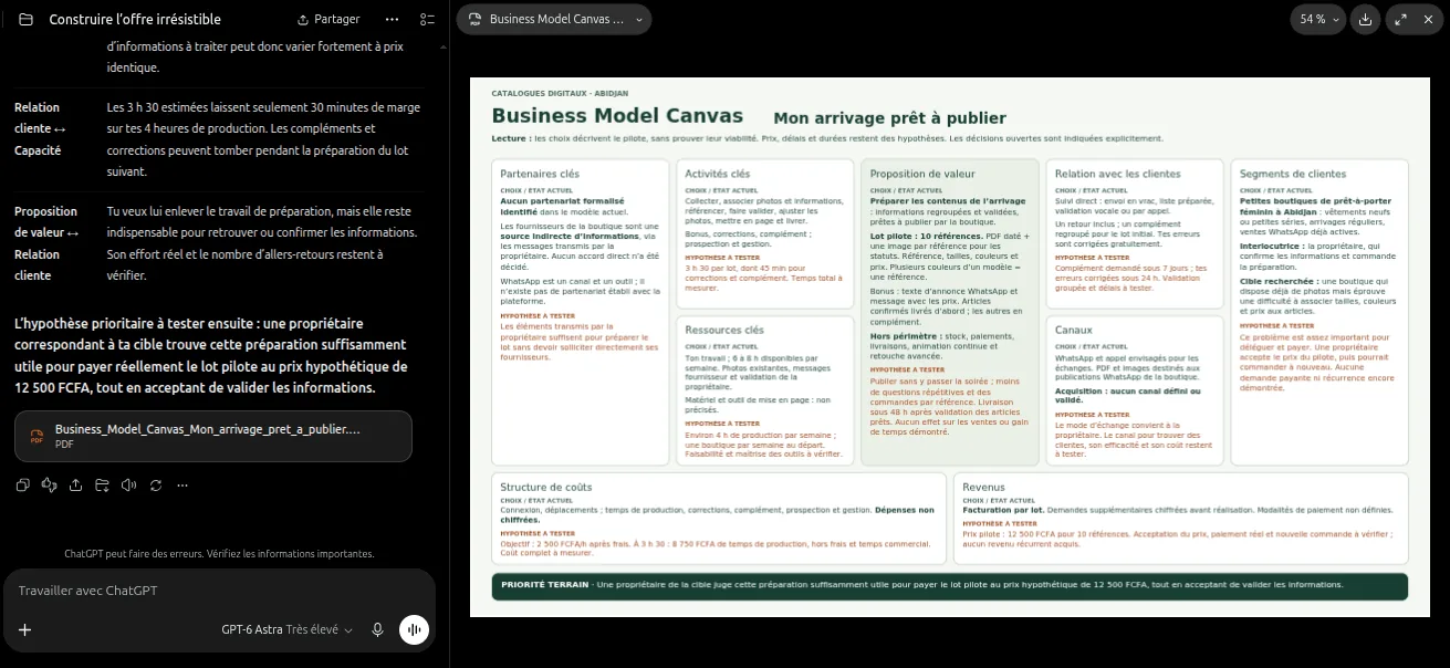 Canvas revisado con la IA